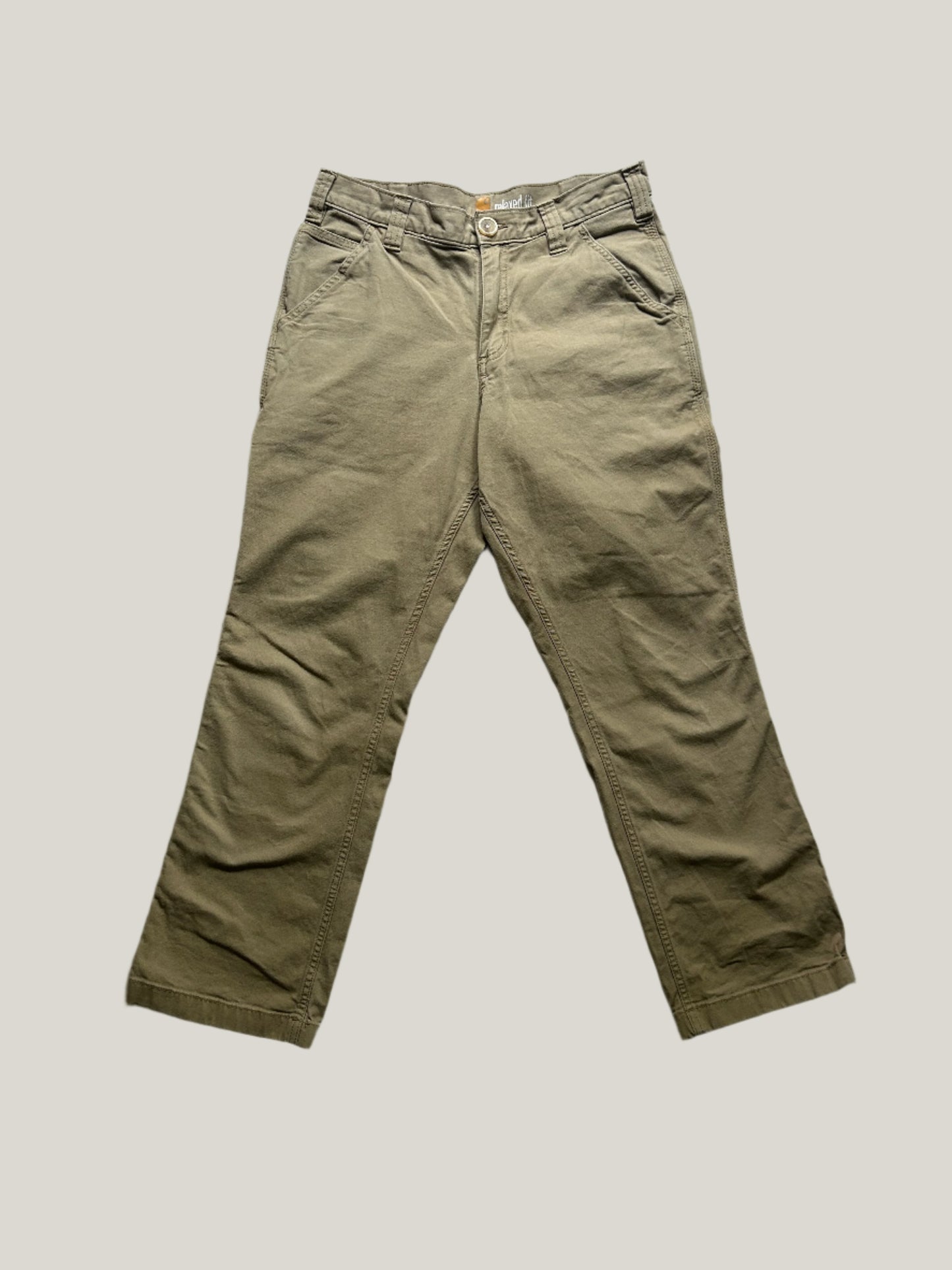 Khaki carhartt pants